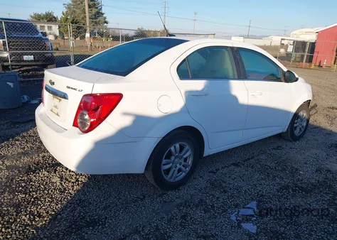 2014 Chevrolet Sonic Lt Auto from USA, damaged, VIN 1G1JC5SG7E4101774